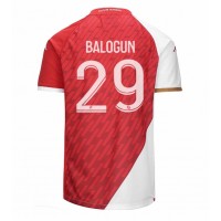 Dres AS Monaco Folarin Balogun #29 Domáci 2023-24 Krátky Rukáv
